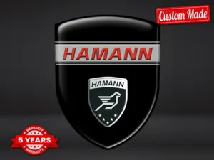 Hamann Selbstklebende Sticker Limitiert Hochwertig Robust